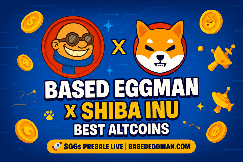 Based Eggman: Best Crypto to Buy Now, $GGs Presale & Shiba Inu Top Memecoin Picks